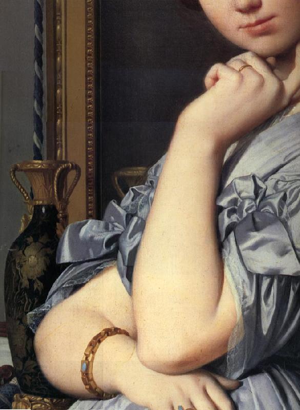 Jean-Auguste Dominique Ingres Details of The comtesse d'haussonville China oil painting art